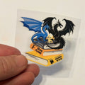 DTF Sticker " Fourth Wing "