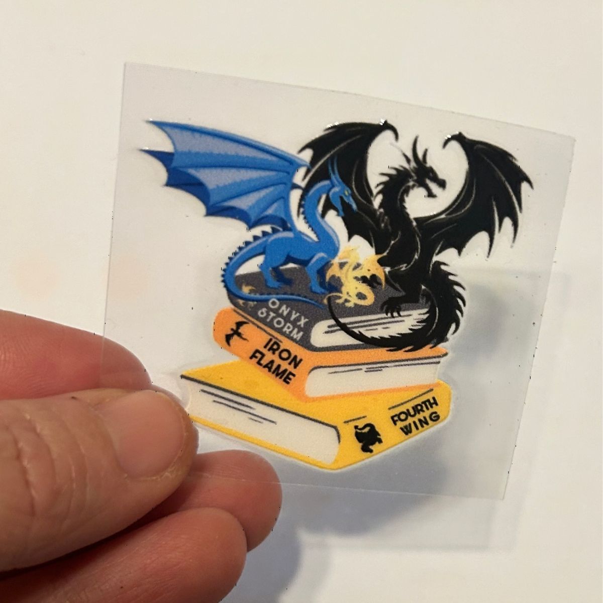 DTF Sticker " Fourth Wing "