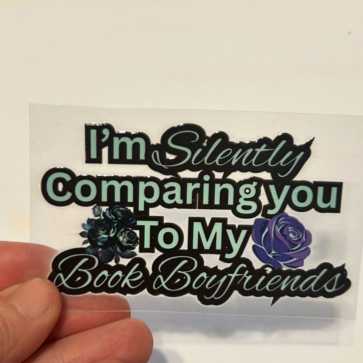 DTF Sticker "book boyfriend "