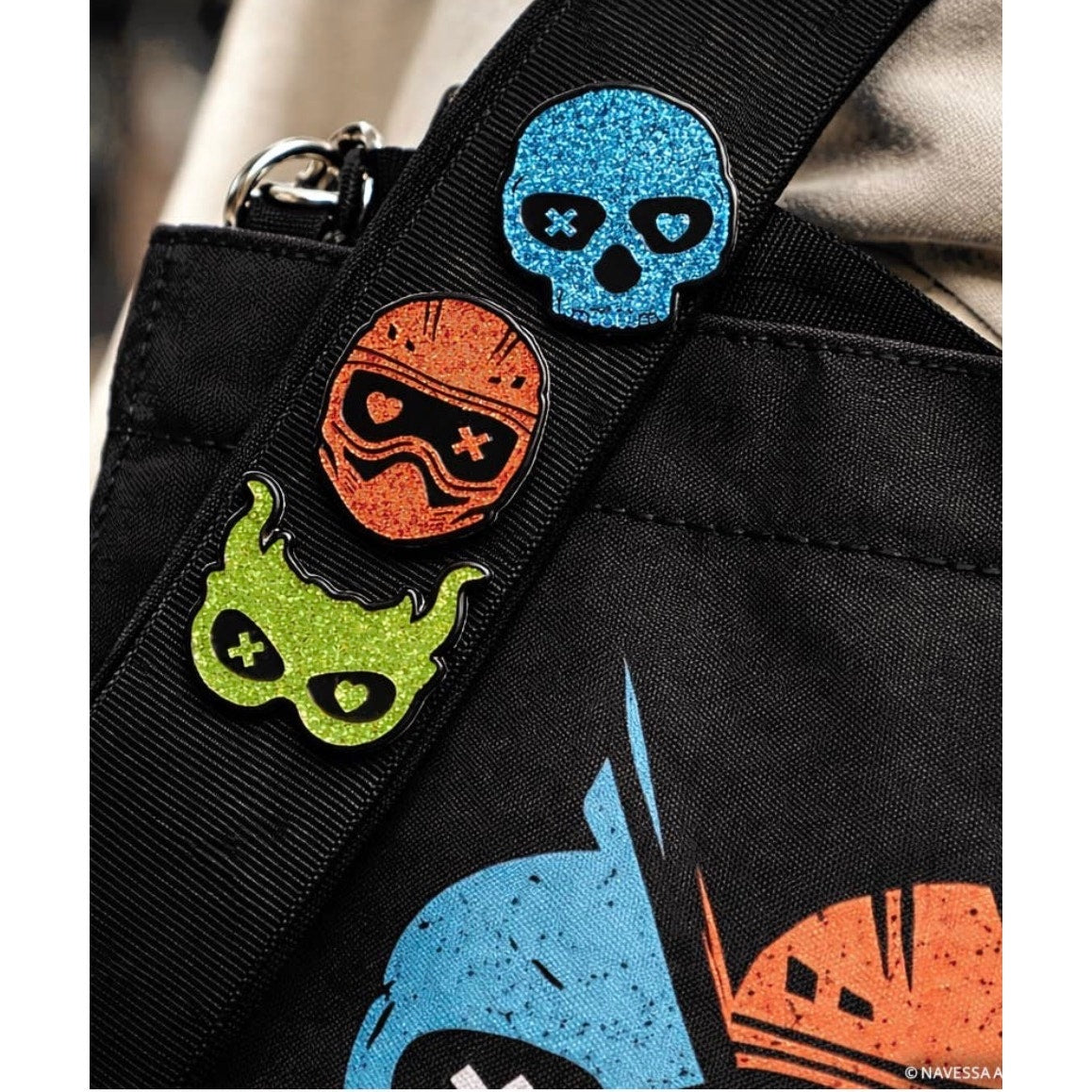Navessa Allens Into the darkness enamel pins