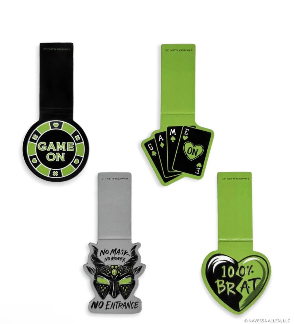 Game ON book marks (magnetic)
