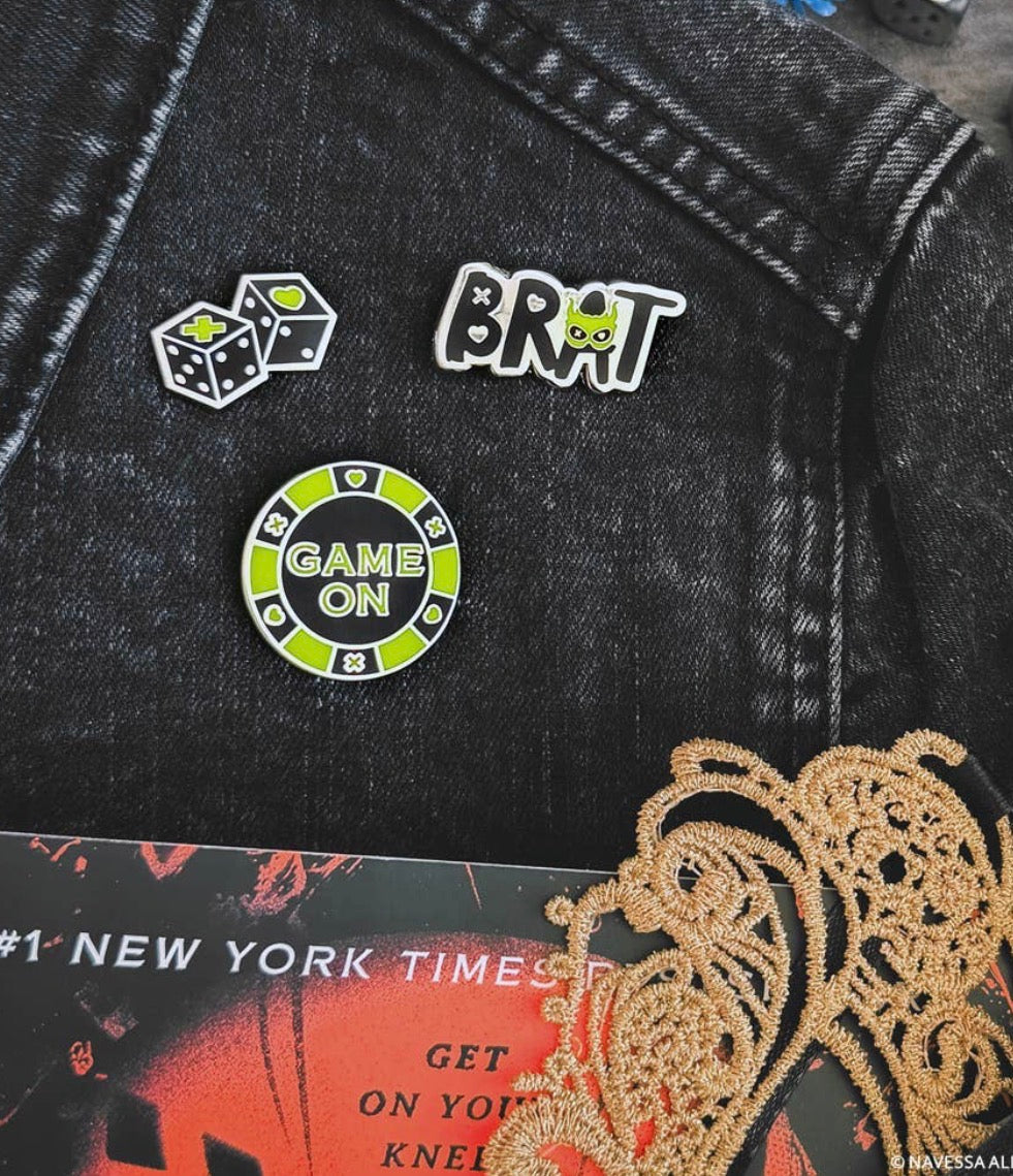 Game On enamel Pins