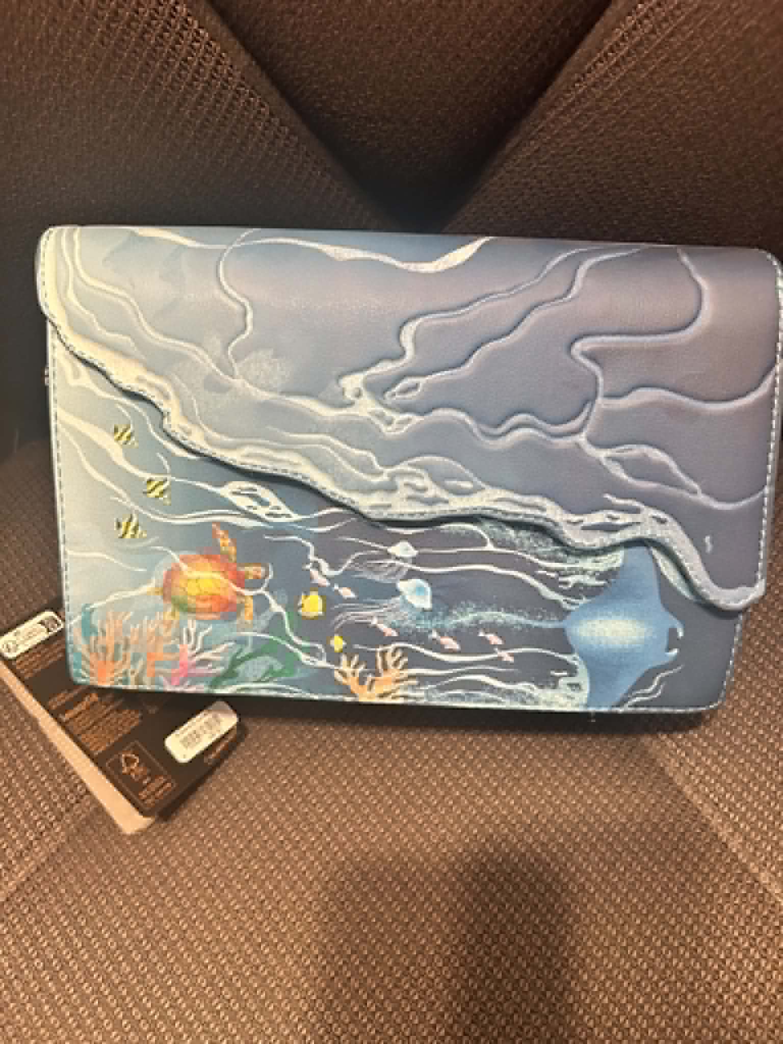 Moana Hard Tag Loungefly crossbody NWT Glows in the dark